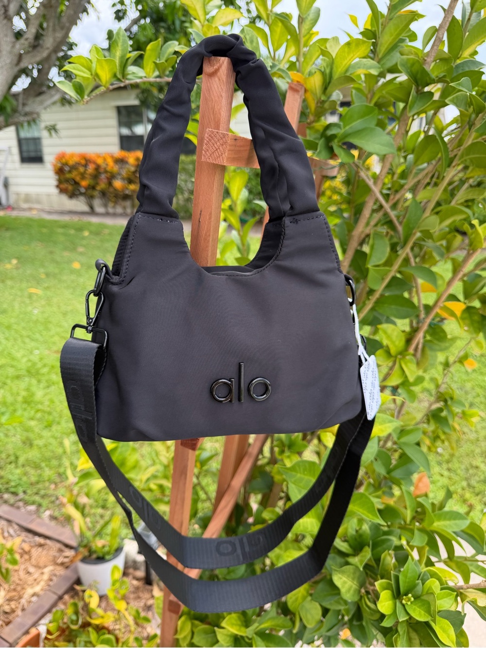 ALO Yoga Crossbody Mini Black Bag